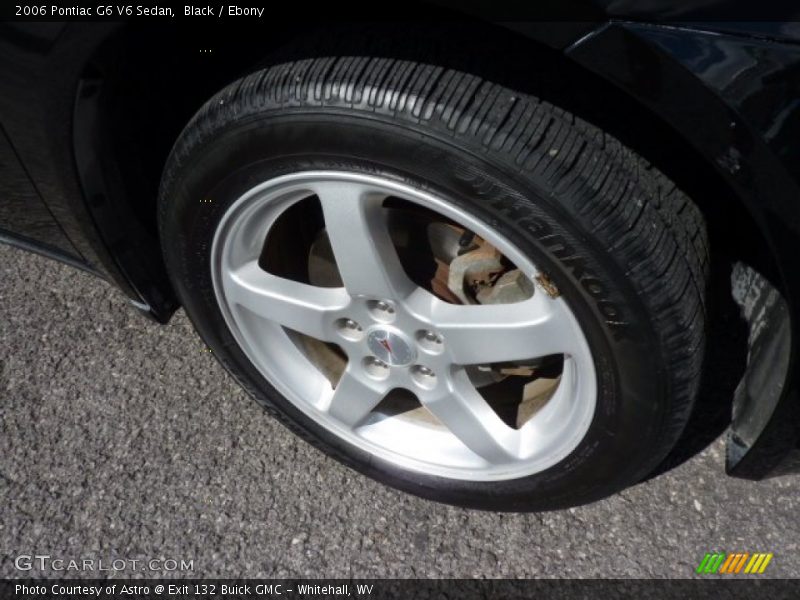 Black / Ebony 2006 Pontiac G6 V6 Sedan