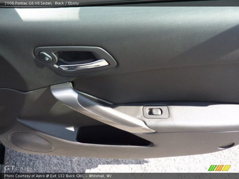 Black / Ebony 2006 Pontiac G6 V6 Sedan