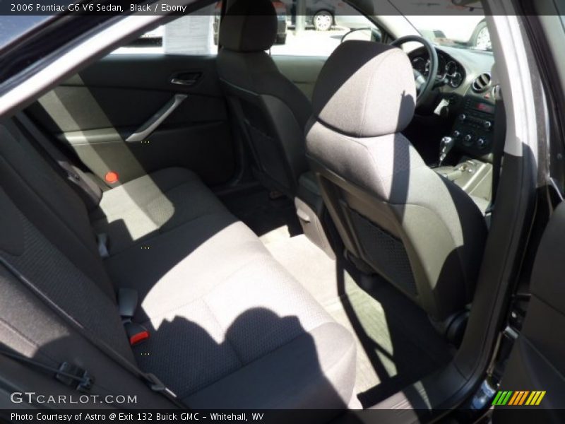 Black / Ebony 2006 Pontiac G6 V6 Sedan