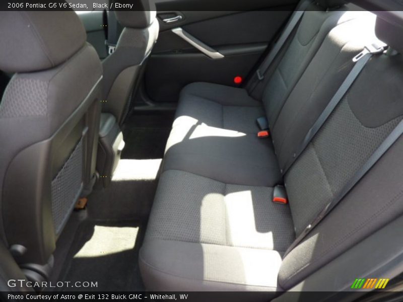 Black / Ebony 2006 Pontiac G6 V6 Sedan
