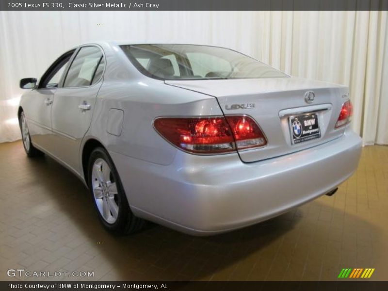 Classic Silver Metallic / Ash Gray 2005 Lexus ES 330