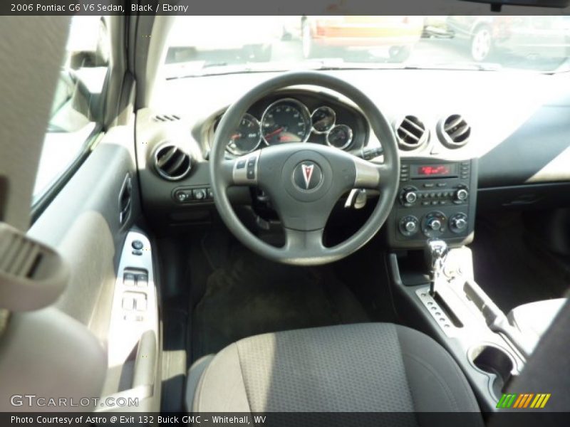 Black / Ebony 2006 Pontiac G6 V6 Sedan