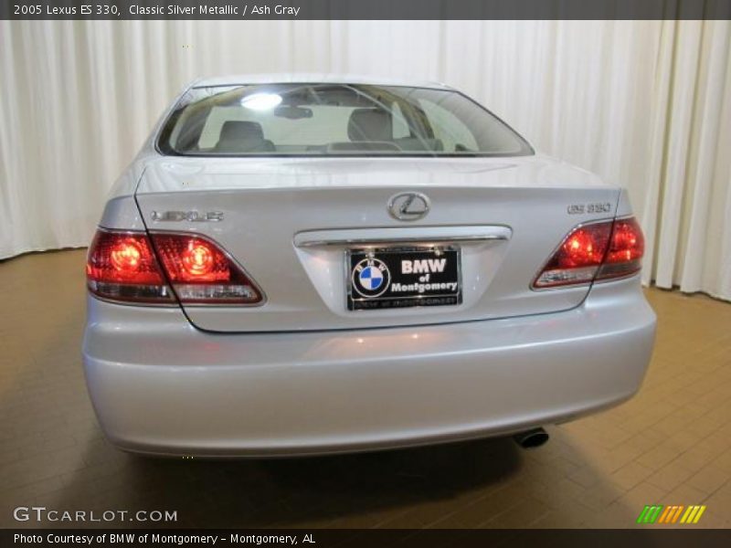 Classic Silver Metallic / Ash Gray 2005 Lexus ES 330