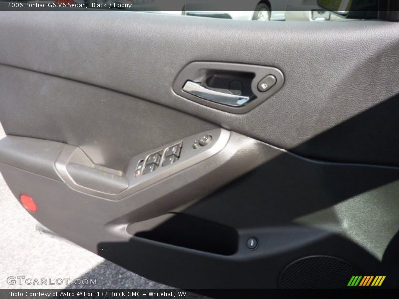Black / Ebony 2006 Pontiac G6 V6 Sedan