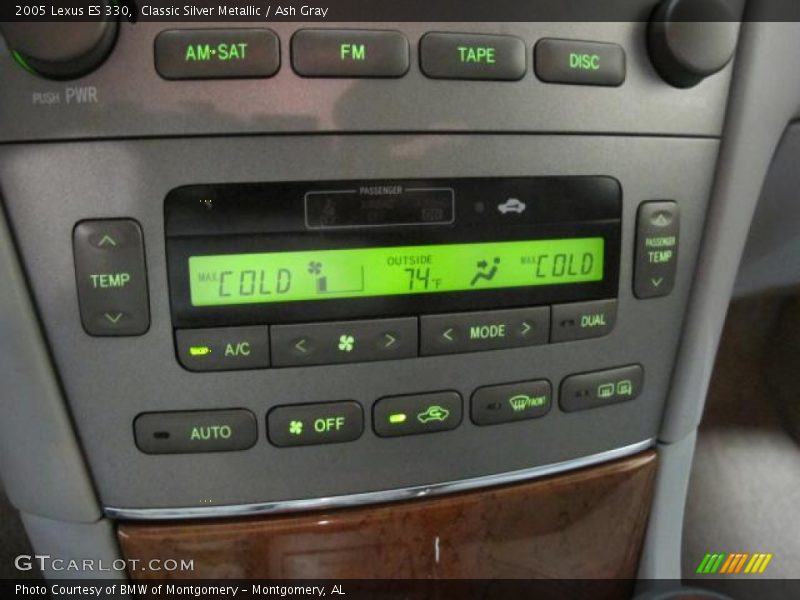 Classic Silver Metallic / Ash Gray 2005 Lexus ES 330