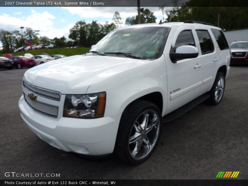Summit White / Ebony 2007 Chevrolet Tahoe LTZ 4x4