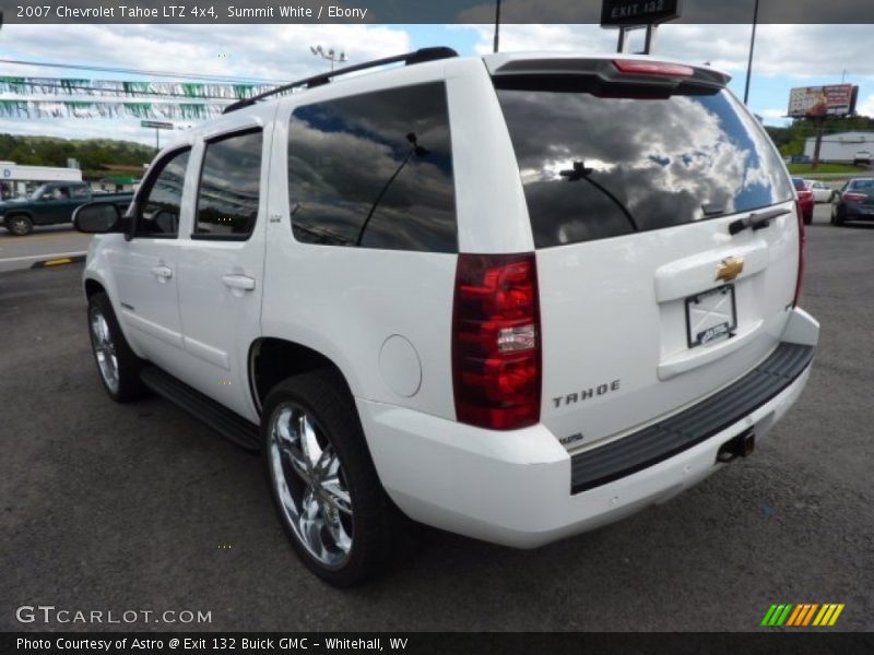 Summit White / Ebony 2007 Chevrolet Tahoe LTZ 4x4