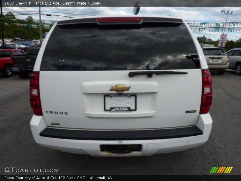 Summit White / Ebony 2007 Chevrolet Tahoe LTZ 4x4