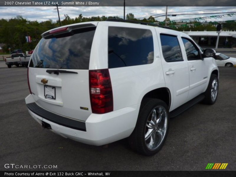 Summit White / Ebony 2007 Chevrolet Tahoe LTZ 4x4