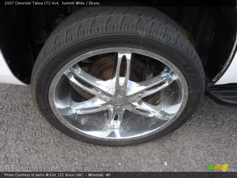 Summit White / Ebony 2007 Chevrolet Tahoe LTZ 4x4