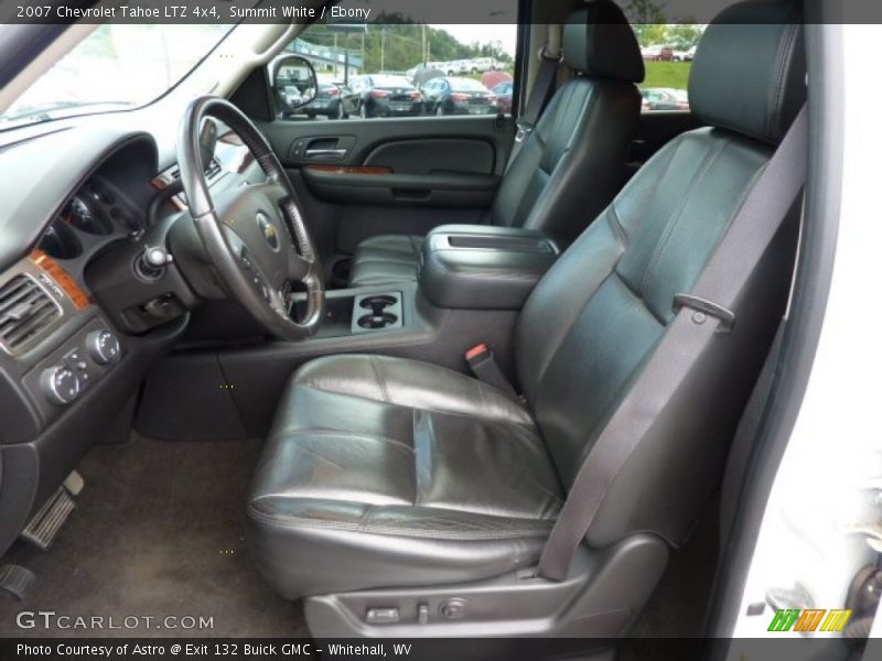 Summit White / Ebony 2007 Chevrolet Tahoe LTZ 4x4