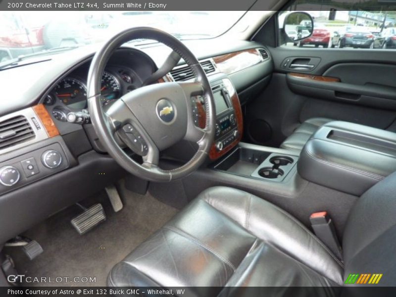 Summit White / Ebony 2007 Chevrolet Tahoe LTZ 4x4
