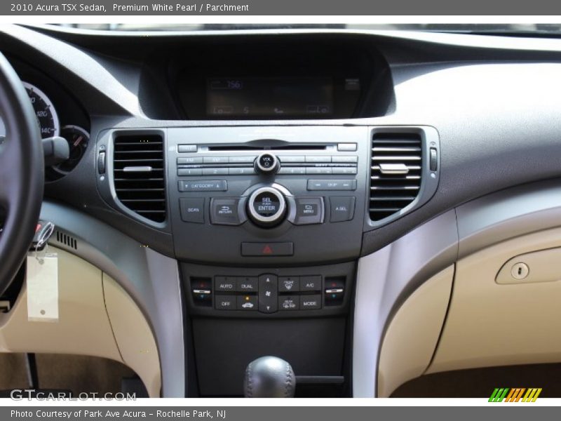 Premium White Pearl / Parchment 2010 Acura TSX Sedan