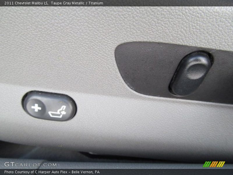 Taupe Gray Metallic / Titanium 2011 Chevrolet Malibu LS