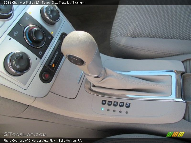Taupe Gray Metallic / Titanium 2011 Chevrolet Malibu LS