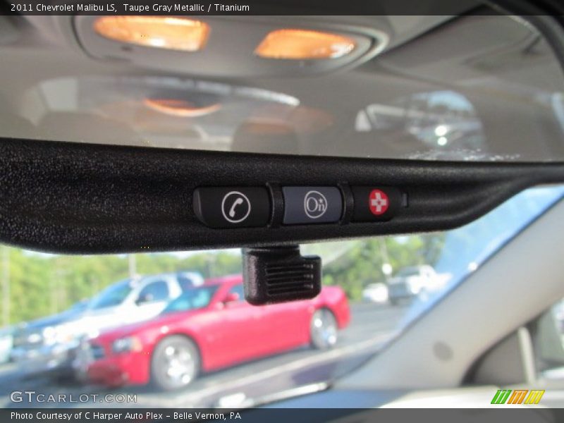 Taupe Gray Metallic / Titanium 2011 Chevrolet Malibu LS