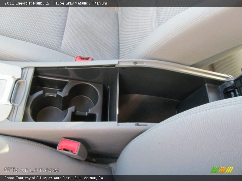 Taupe Gray Metallic / Titanium 2011 Chevrolet Malibu LS