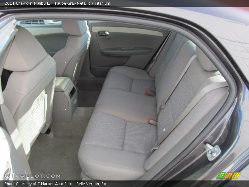 Taupe Gray Metallic / Titanium 2011 Chevrolet Malibu LS