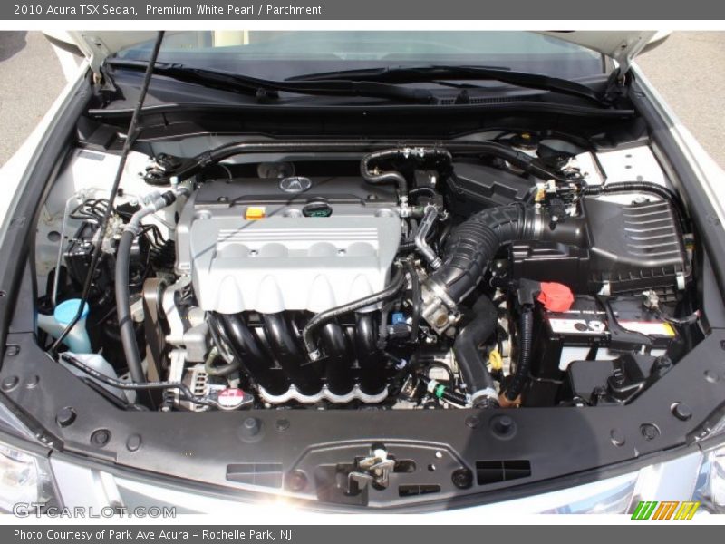 Premium White Pearl / Parchment 2010 Acura TSX Sedan