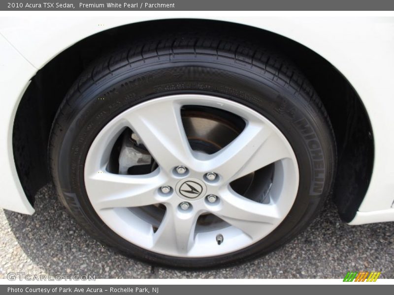 Premium White Pearl / Parchment 2010 Acura TSX Sedan