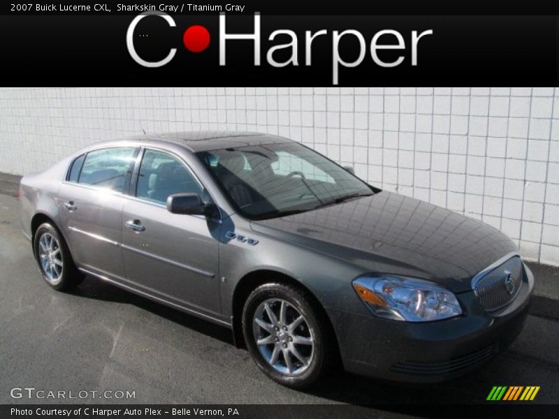 Sharkskin Gray / Titanium Gray 2007 Buick Lucerne CXL