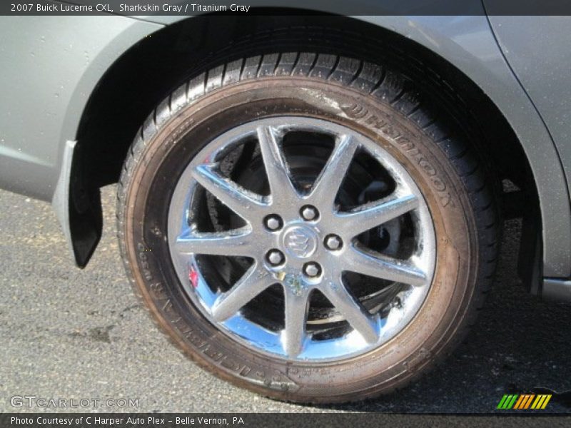 Sharkskin Gray / Titanium Gray 2007 Buick Lucerne CXL