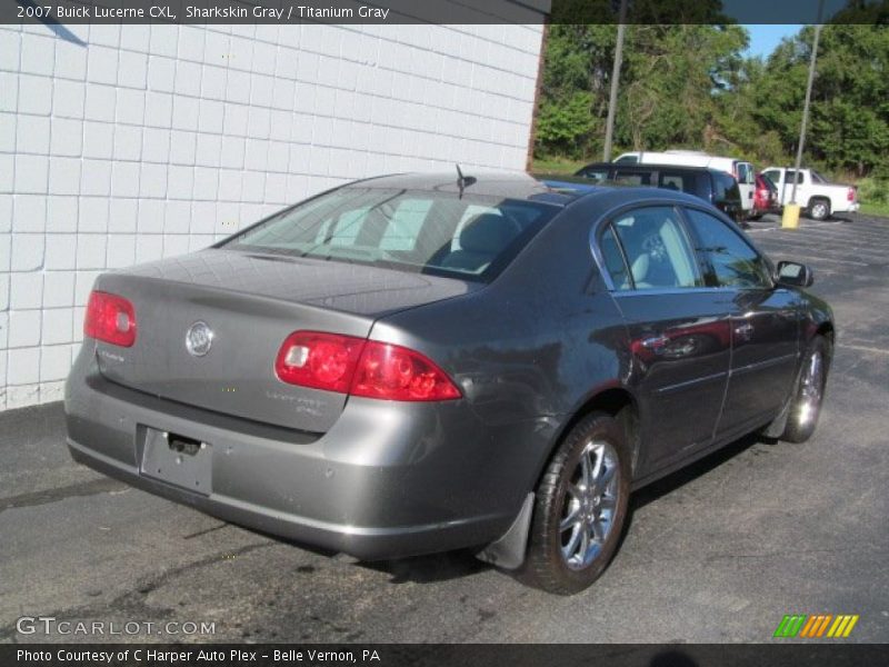 Sharkskin Gray / Titanium Gray 2007 Buick Lucerne CXL