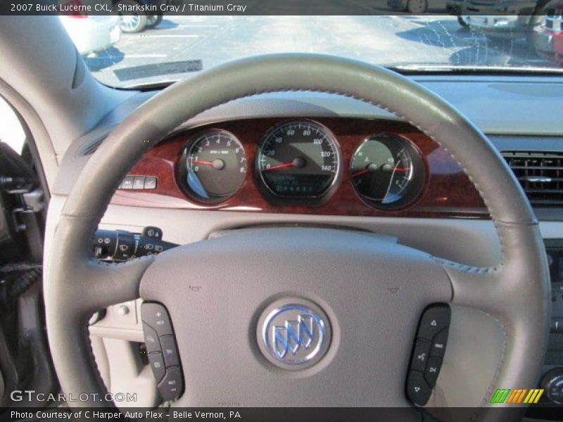 Sharkskin Gray / Titanium Gray 2007 Buick Lucerne CXL