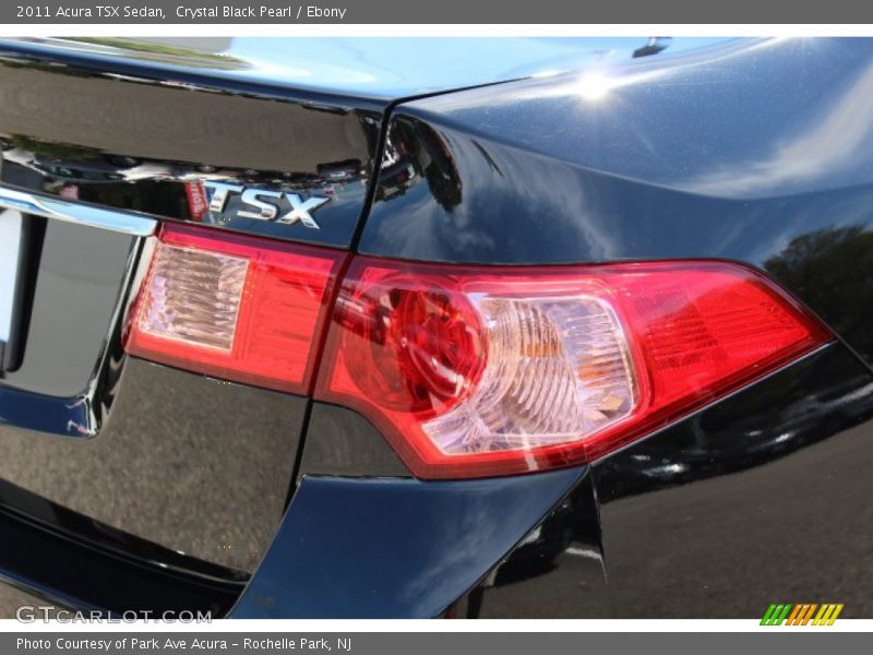 Crystal Black Pearl / Ebony 2011 Acura TSX Sedan