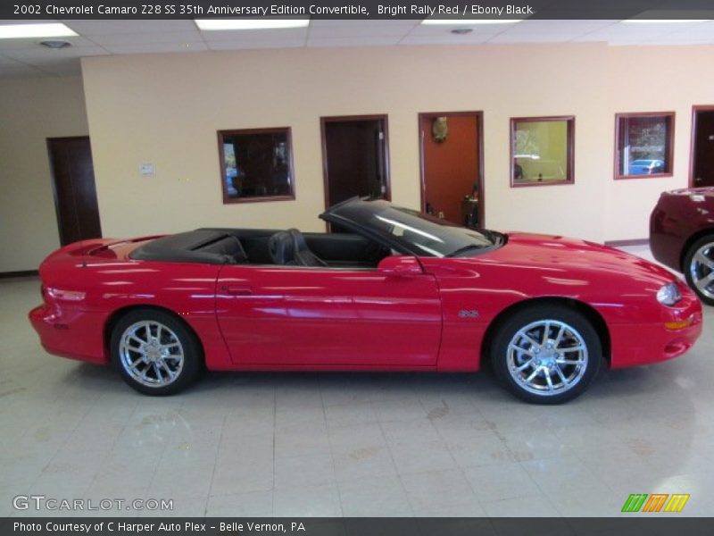  2002 Camaro Z28 SS 35th Anniversary Edition Convertible Bright Rally Red