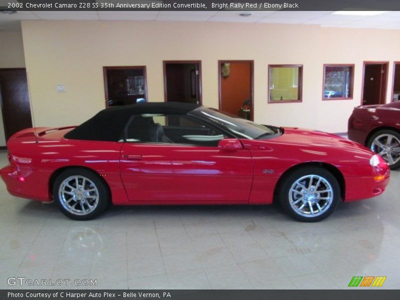  2002 Camaro Z28 SS 35th Anniversary Edition Convertible Bright Rally Red