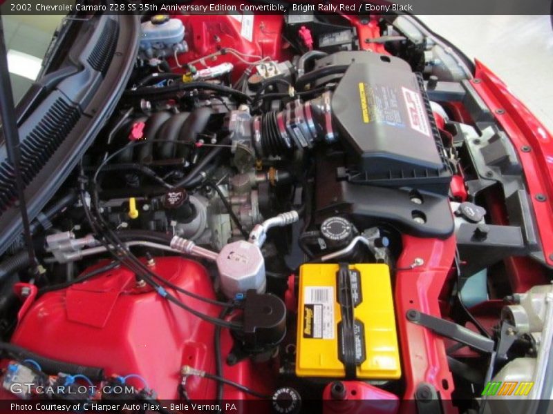  2002 Camaro Z28 SS 35th Anniversary Edition Convertible Engine - 5.7 Liter OHV 16-Valve LS1 V8