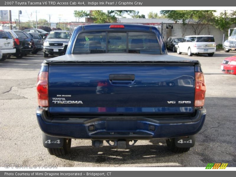 Indigo Ink Pearl / Graphite Gray 2007 Toyota Tacoma V6 TRD Access Cab 4x4