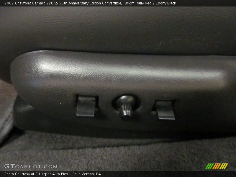 Bright Rally Red / Ebony Black 2002 Chevrolet Camaro Z28 SS 35th Anniversary Edition Convertible