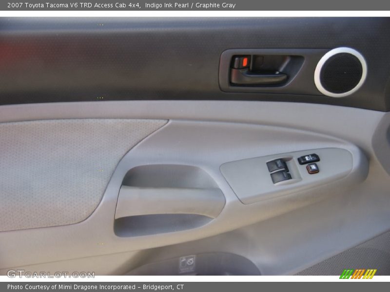 Indigo Ink Pearl / Graphite Gray 2007 Toyota Tacoma V6 TRD Access Cab 4x4