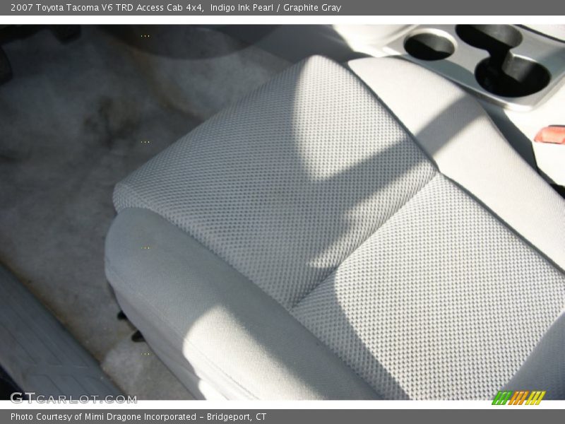 Indigo Ink Pearl / Graphite Gray 2007 Toyota Tacoma V6 TRD Access Cab 4x4