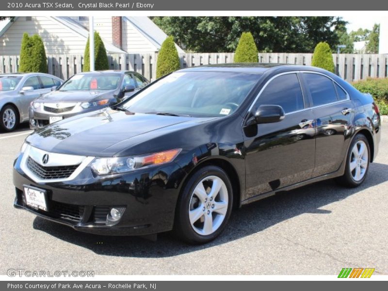 Crystal Black Pearl / Ebony 2010 Acura TSX Sedan