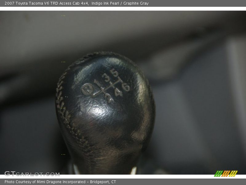 Indigo Ink Pearl / Graphite Gray 2007 Toyota Tacoma V6 TRD Access Cab 4x4