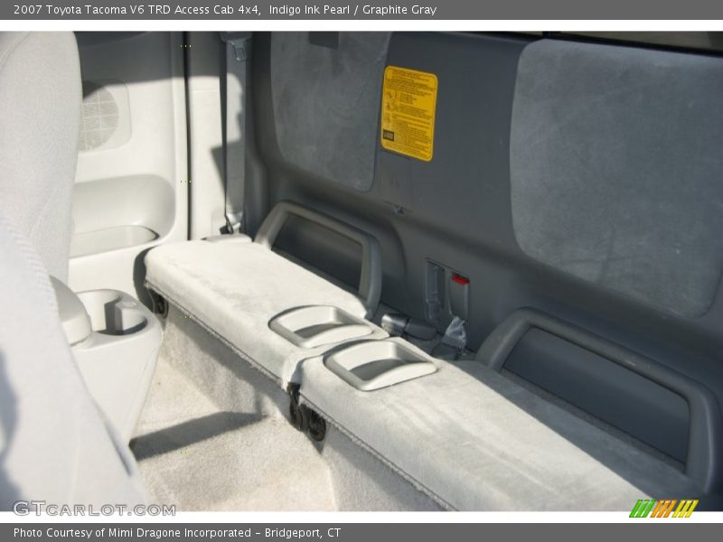 Indigo Ink Pearl / Graphite Gray 2007 Toyota Tacoma V6 TRD Access Cab 4x4