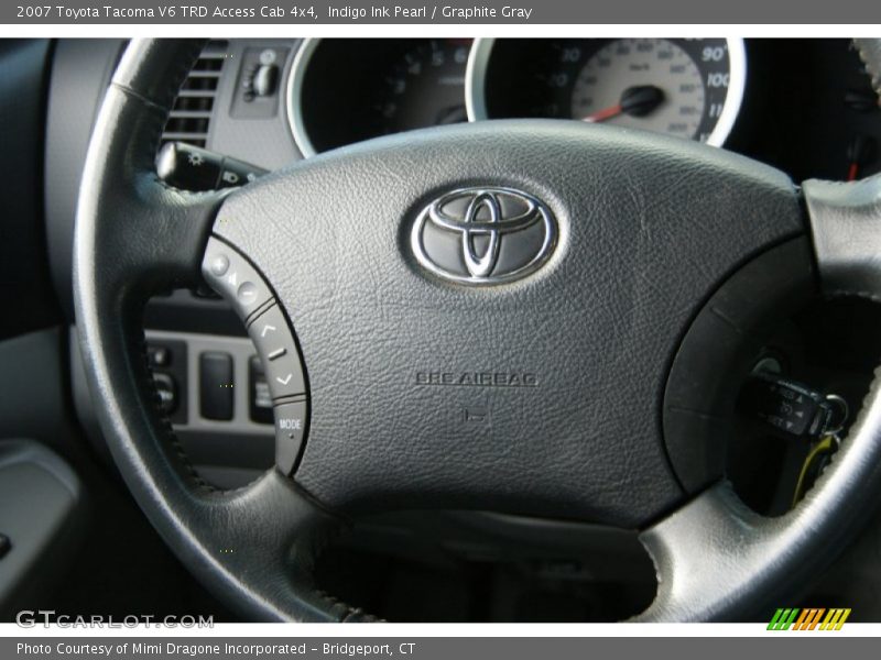 Indigo Ink Pearl / Graphite Gray 2007 Toyota Tacoma V6 TRD Access Cab 4x4