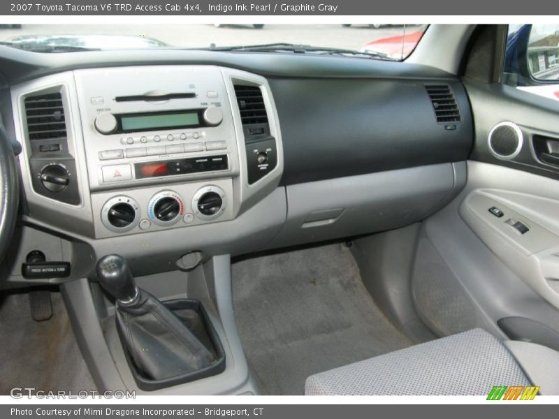 Indigo Ink Pearl / Graphite Gray 2007 Toyota Tacoma V6 TRD Access Cab 4x4