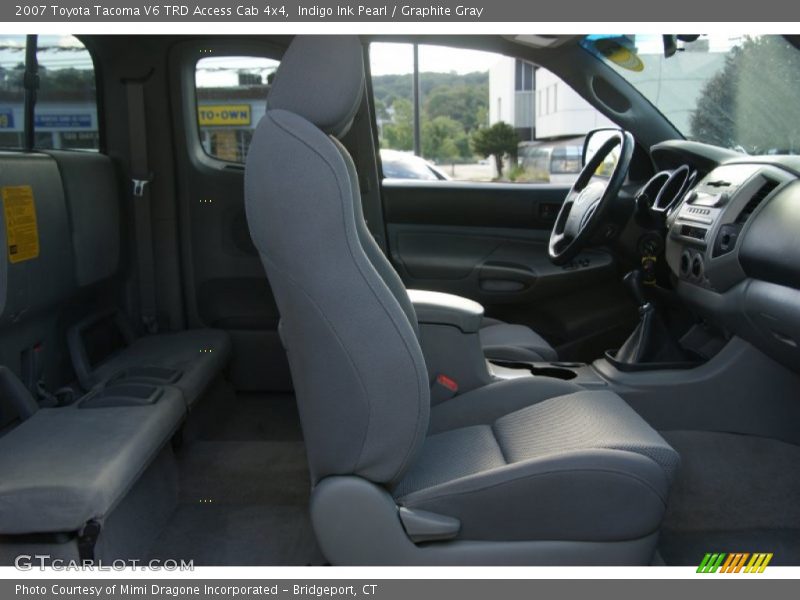 Indigo Ink Pearl / Graphite Gray 2007 Toyota Tacoma V6 TRD Access Cab 4x4