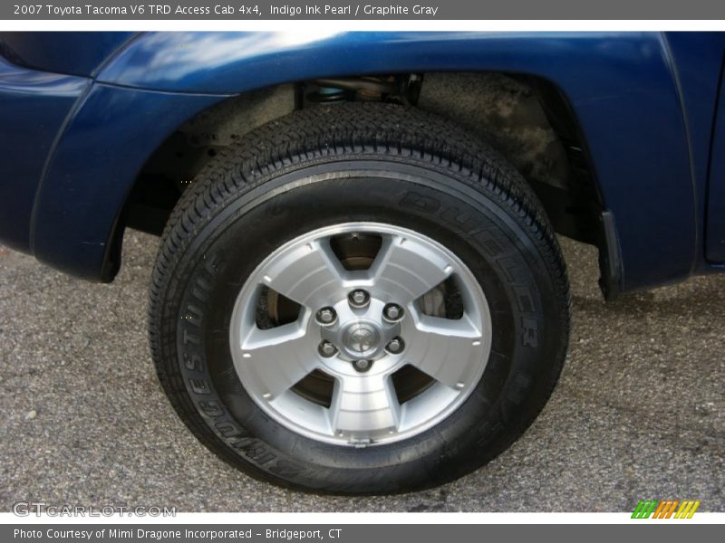 Indigo Ink Pearl / Graphite Gray 2007 Toyota Tacoma V6 TRD Access Cab 4x4