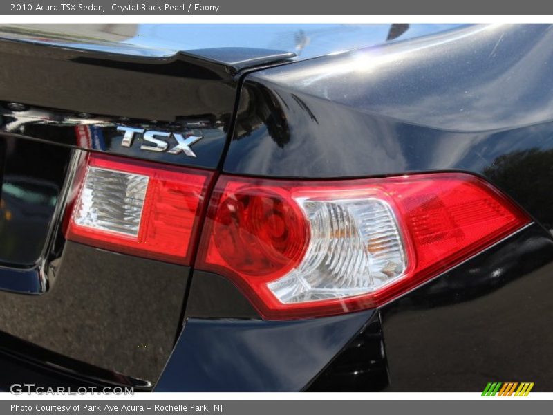 Crystal Black Pearl / Ebony 2010 Acura TSX Sedan