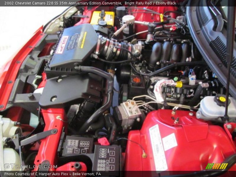  2002 Camaro Z28 SS 35th Anniversary Edition Convertible Engine - 5.7 Liter OHV 16-Valve LS1 V8
