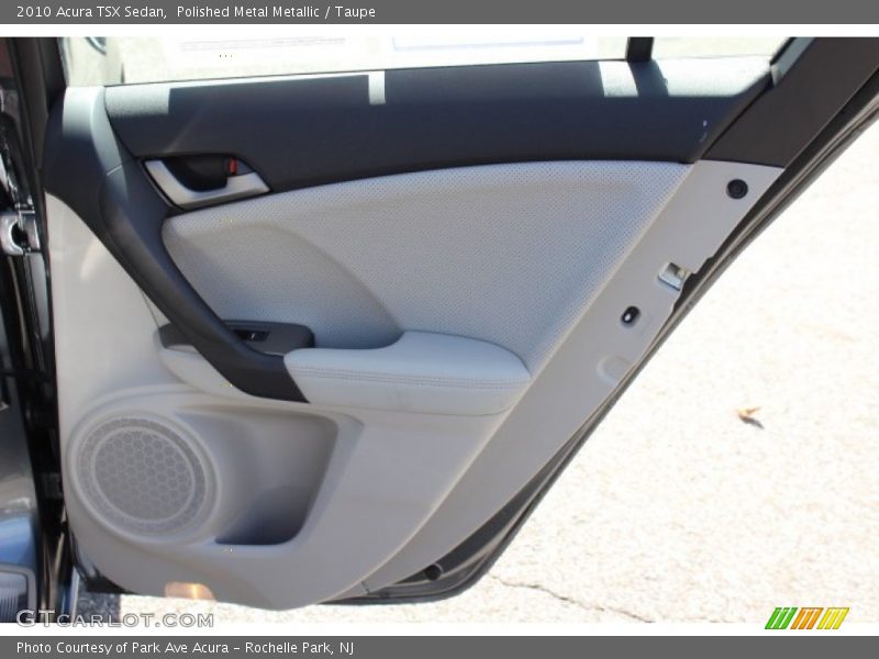 Polished Metal Metallic / Taupe 2010 Acura TSX Sedan