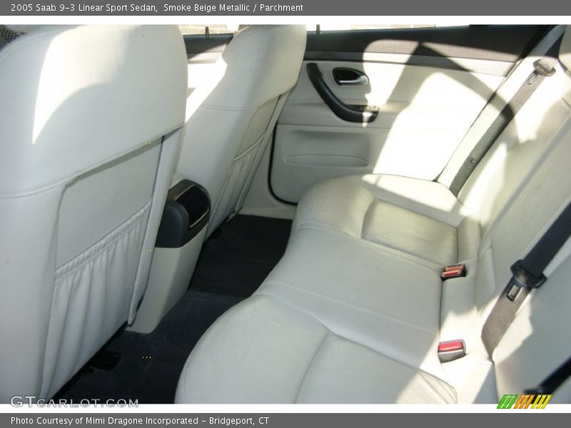 Smoke Beige Metallic / Parchment 2005 Saab 9-3 Linear Sport Sedan