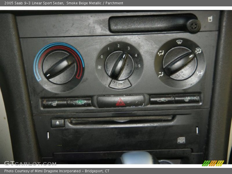 Smoke Beige Metallic / Parchment 2005 Saab 9-3 Linear Sport Sedan