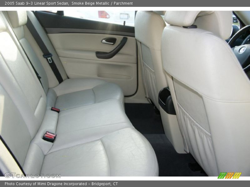 Smoke Beige Metallic / Parchment 2005 Saab 9-3 Linear Sport Sedan