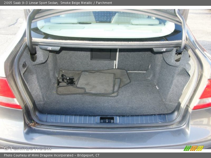 Smoke Beige Metallic / Parchment 2005 Saab 9-3 Linear Sport Sedan
